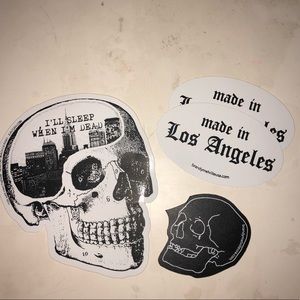 4 brandy melville stickers